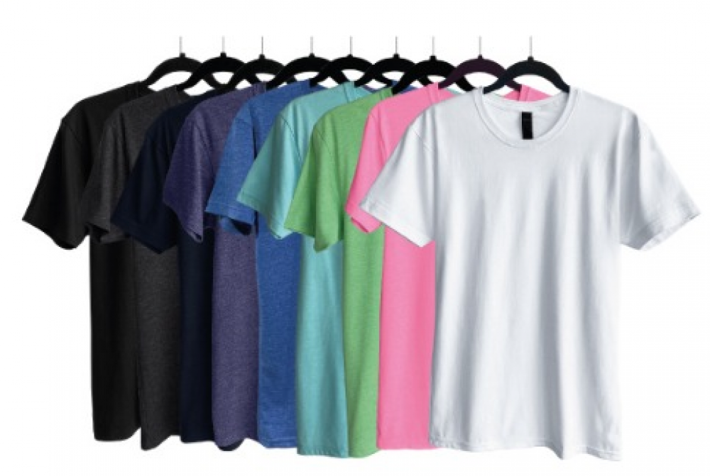 PLAYERA BLEND CUELLO REDONDO CABALLERO BLANCO 50/50 ALGODÓN/POLIESTER 2XL imagen